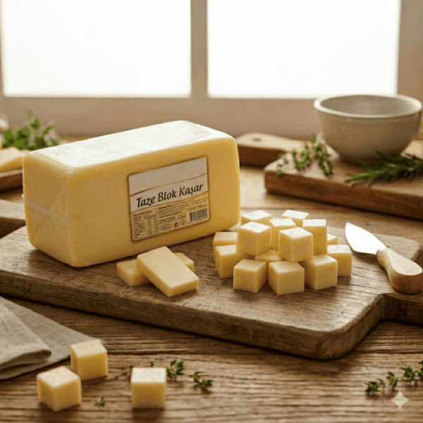 Taze blok kaşar